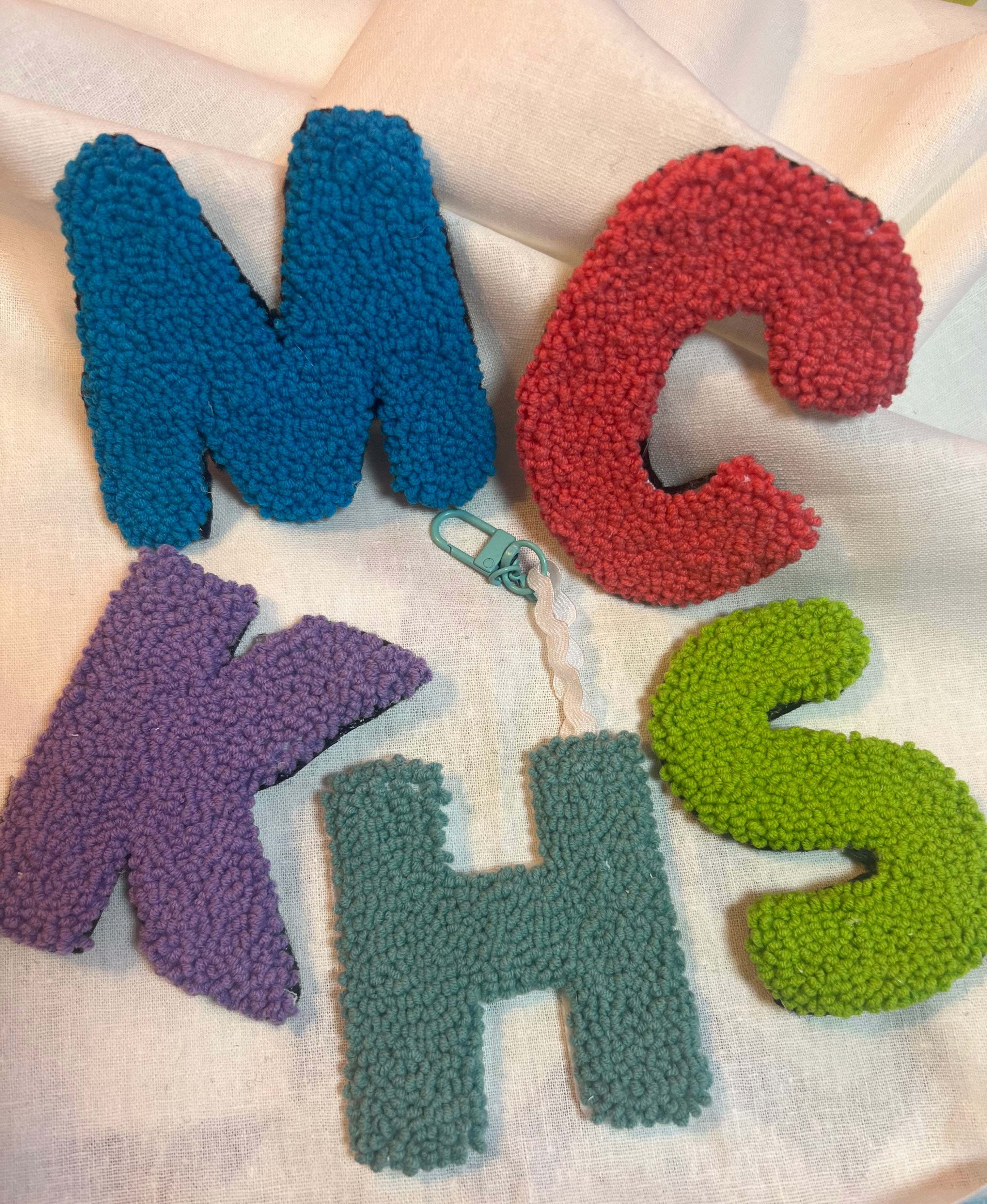 Letter Key Chains